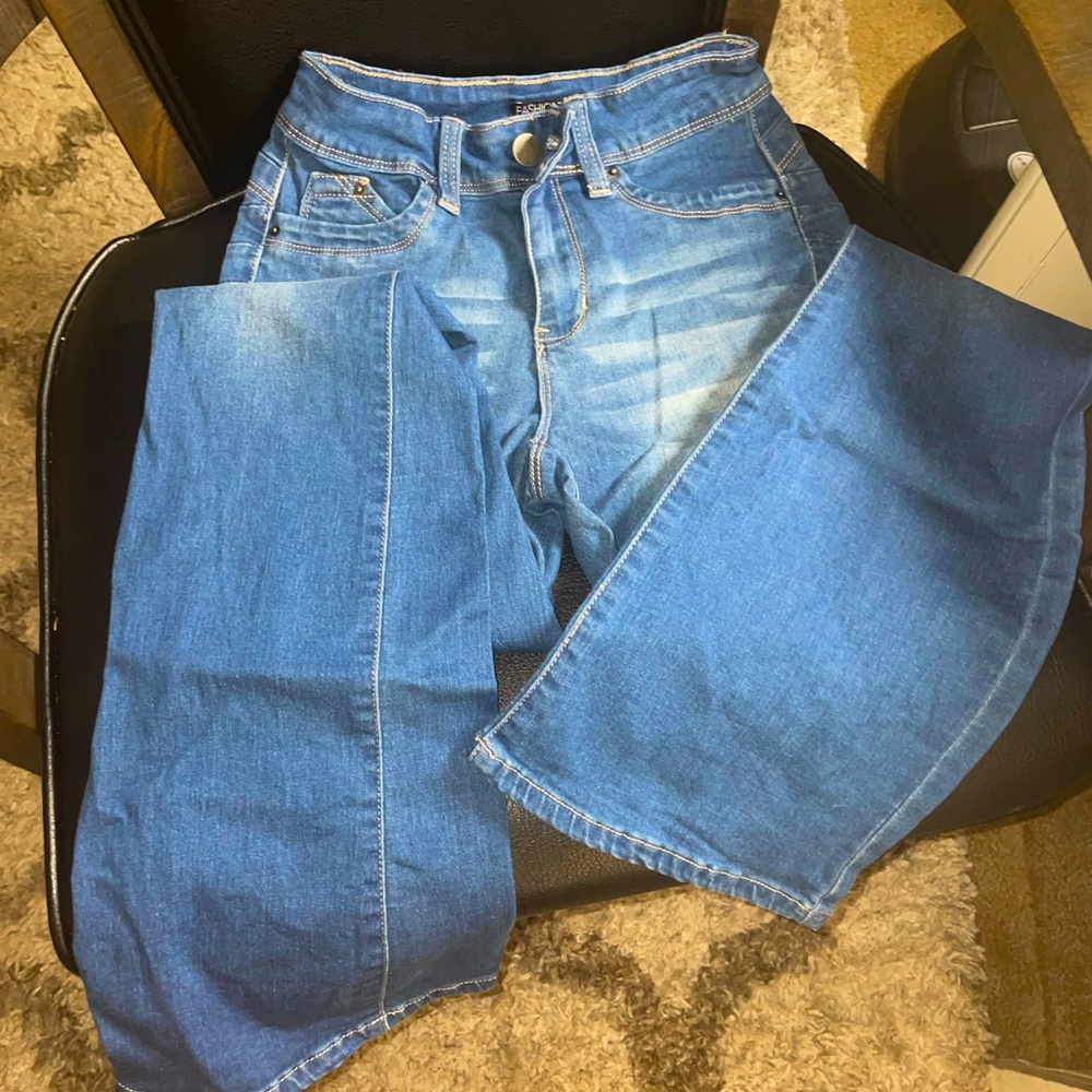 Fashion Nova Bell Bottom Jeans